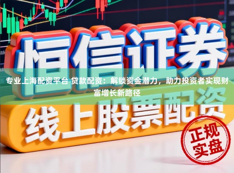 专业上海配资平台 贷款配资：解锁资金潜力，助力投资者实现财富增长新路径