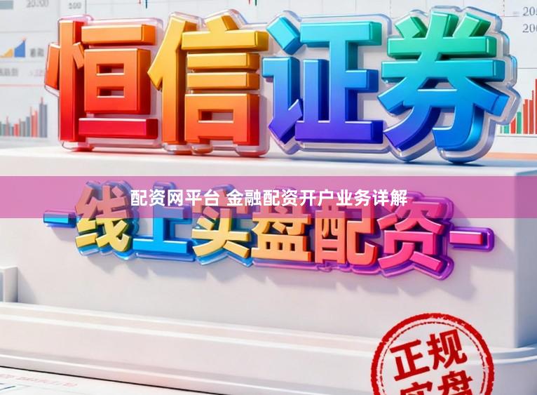 配资网平台 金融配资开户业务详解