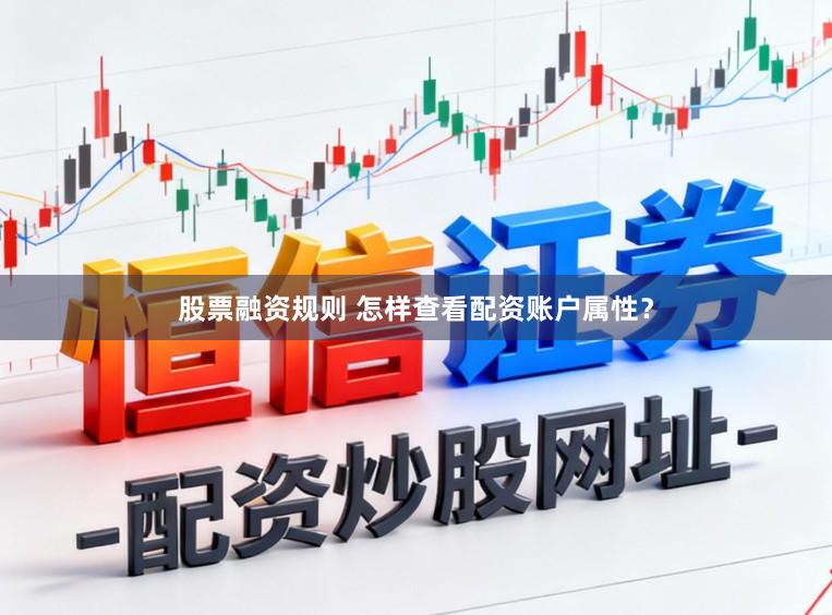 股票融资规则 怎样查看配资账户属性？